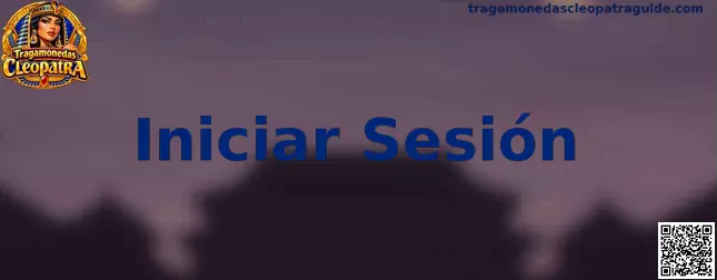 Guía visual para iniciar sesión de forma segura en Tragamonedas Cleopatra