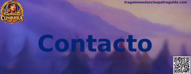 Página de contacto de Tragamonedas Cleopatra