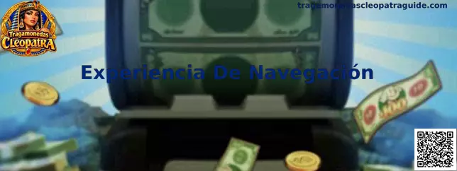 Experiencia de navegación en una guía sobre Tragamonedas Cleopatra