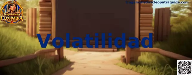 Información visual sobre la volatilidad de Tragamonedas Cleopatra