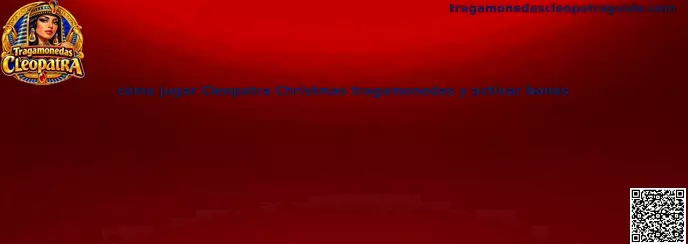 Ilustración de referencia sobre cómo jugar Cleopatra Christmas tragamonedas, identificar símbolos y consultar sus bonos
